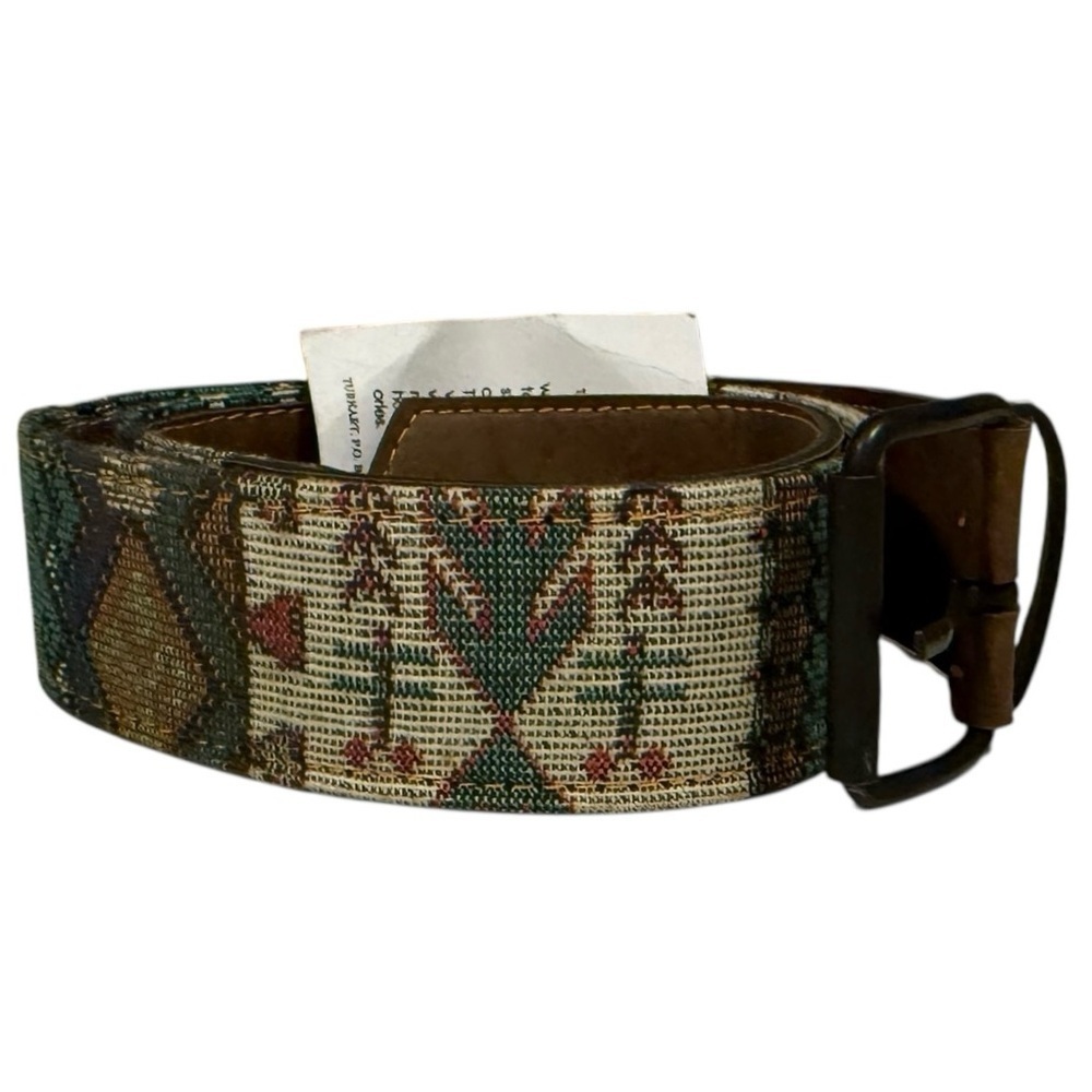 Vintage NWT Turkart Malatya Kilim Collection Multicolor Belt Size Unknown - Picture 4 of 11